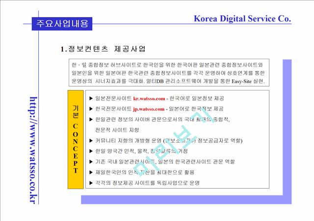 [사업계획서] 한국디지탈서비스사업계획서   (7 )